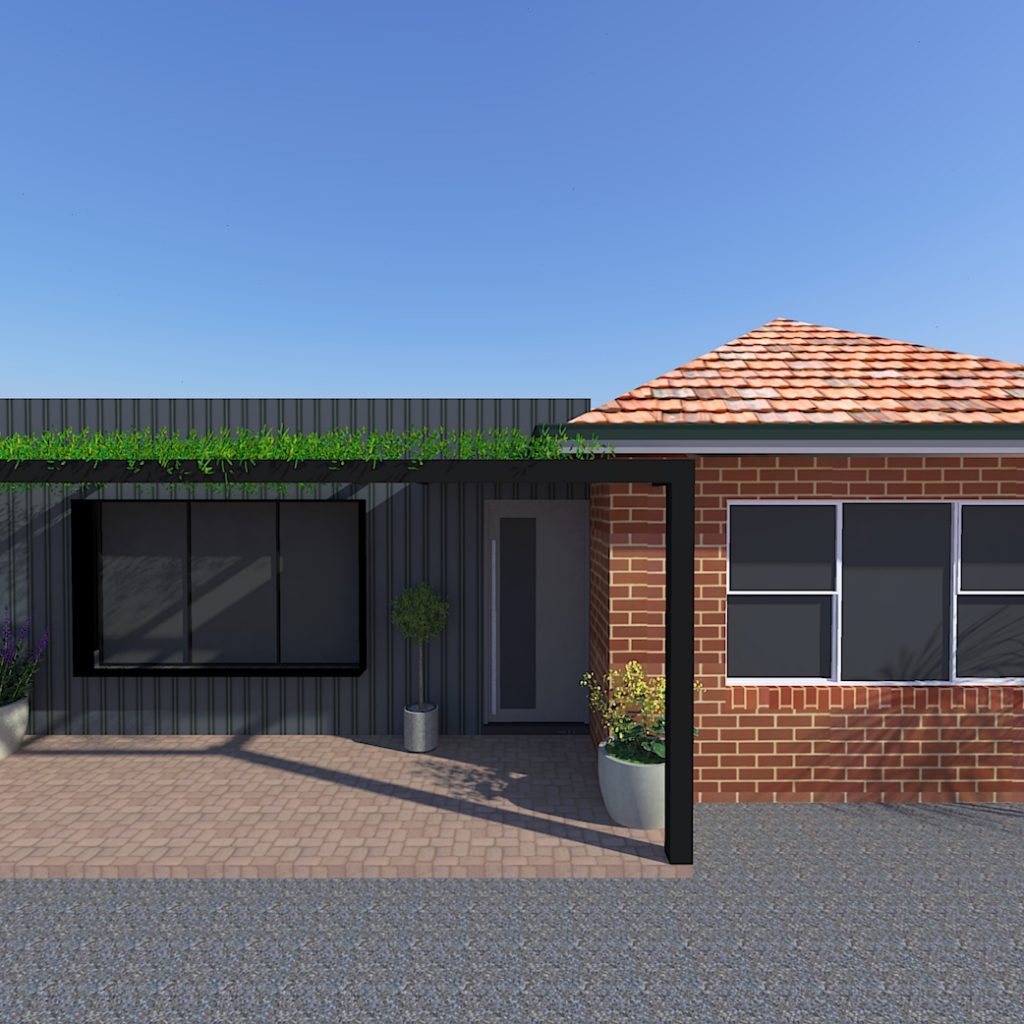 Bicton 3d render